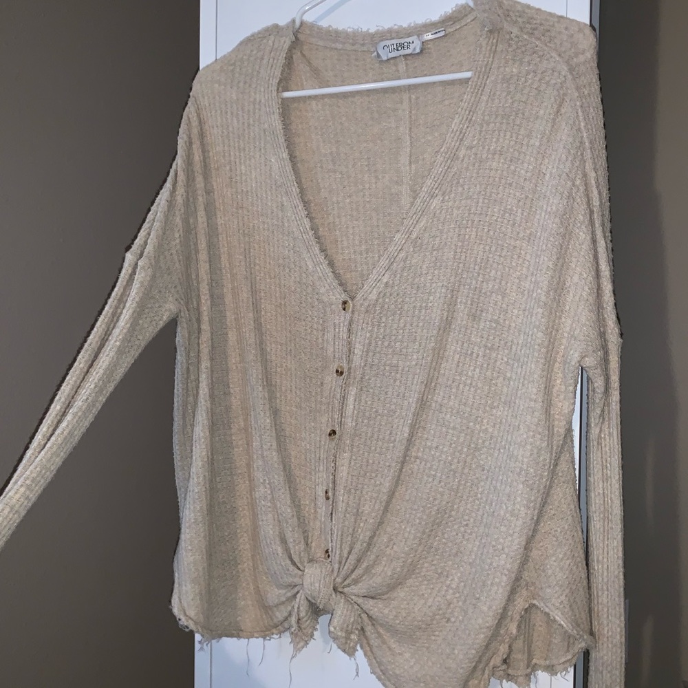 Urban Outfitters Out From Under tan sweater